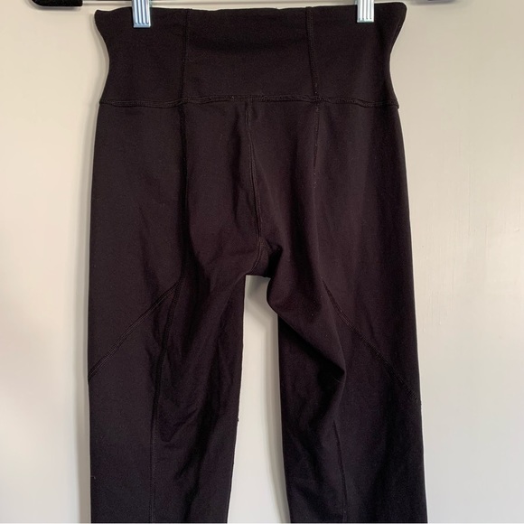 SPANX Black Seamed Leggings Size S - Picture 3 of 7